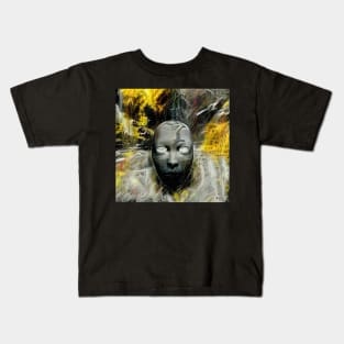 Mask with bird Kids T-Shirt